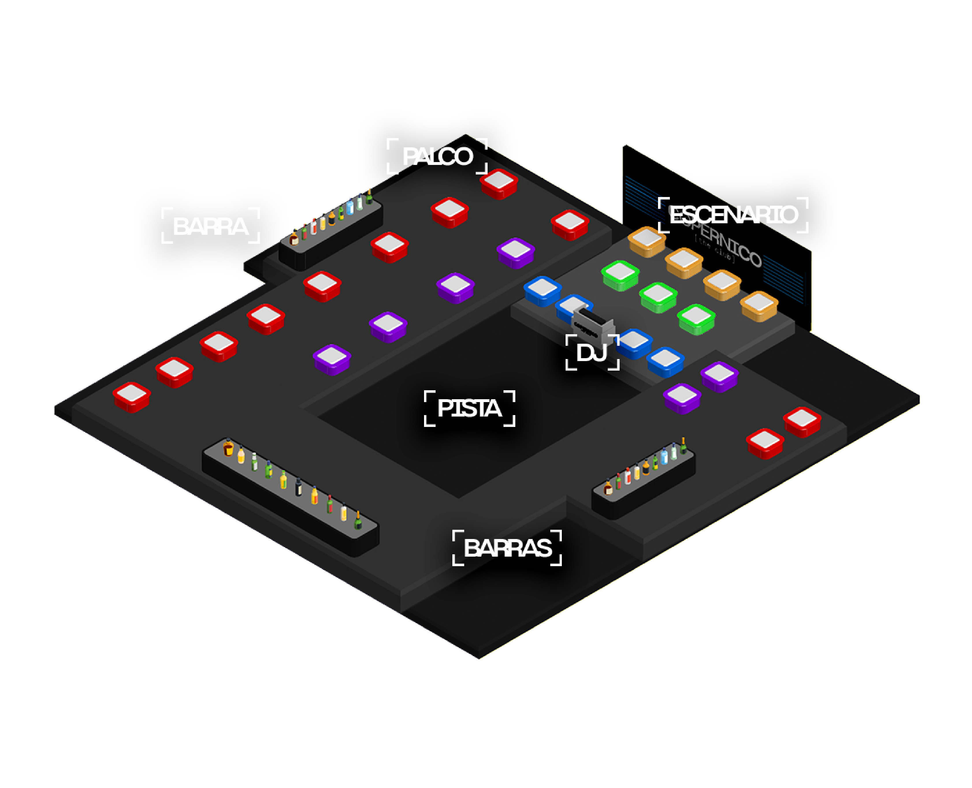 Mapa de la sala Copérnico